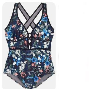 - Floral One -piece Swimsuit